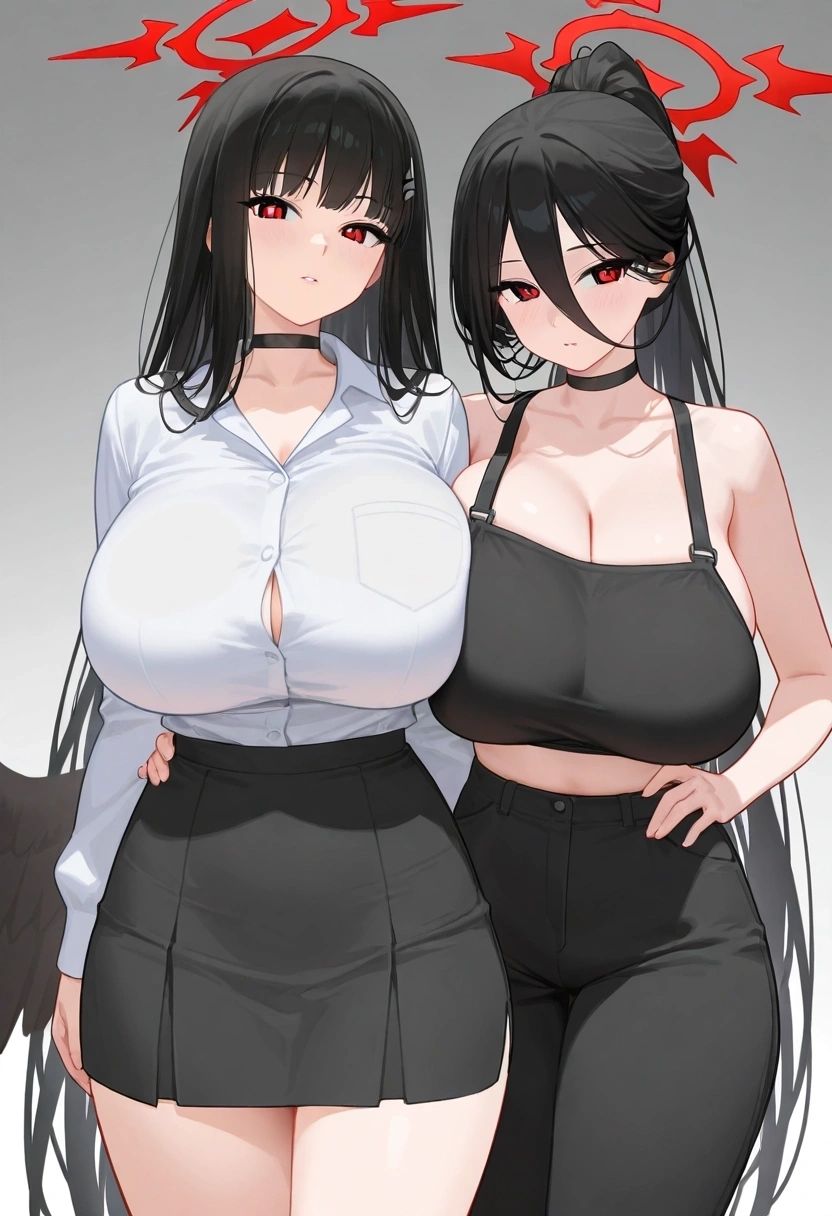 Tsukatsuki Rio & Hanekawa Hasumi