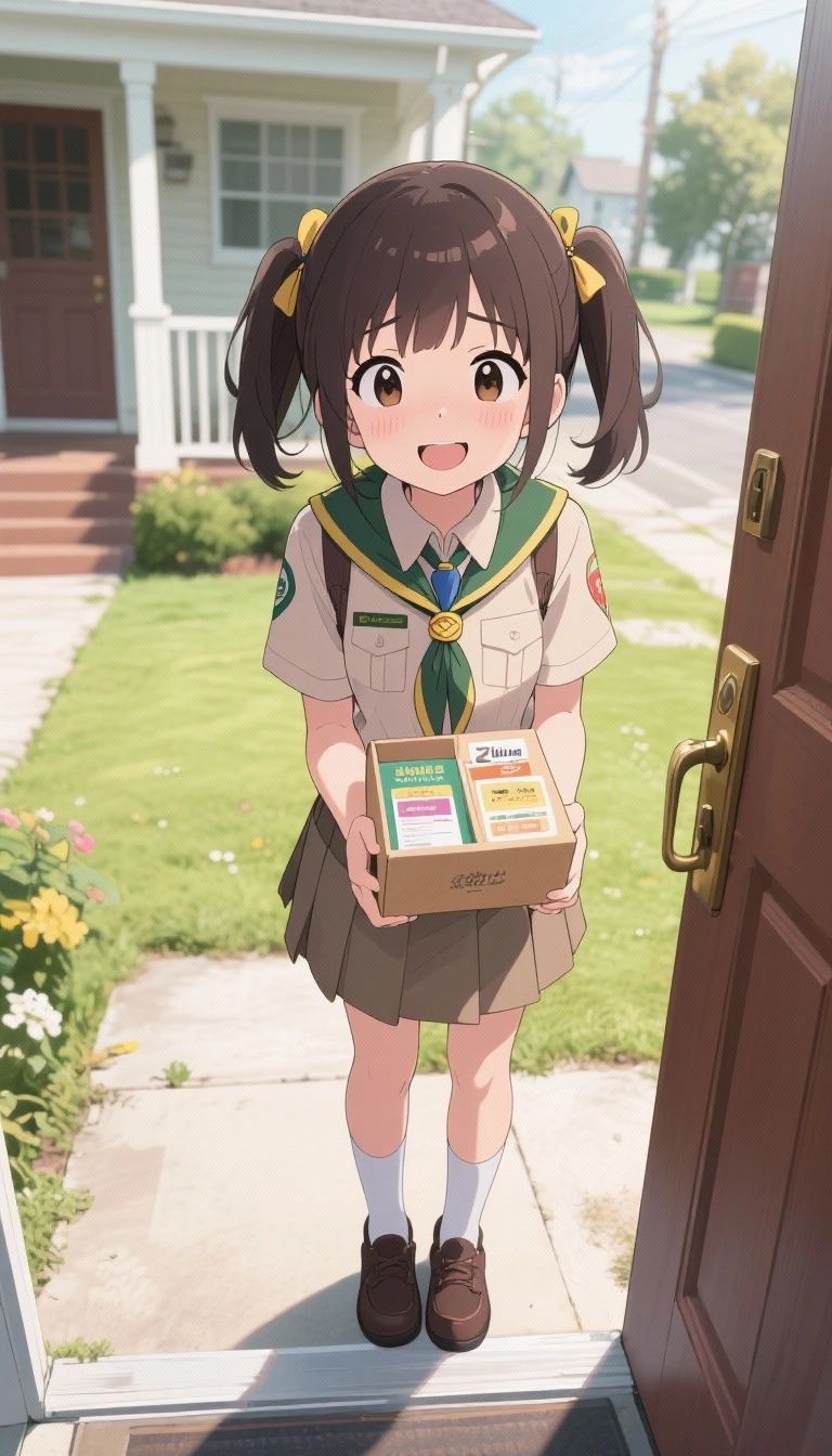 Maya Chen - Girl Scout