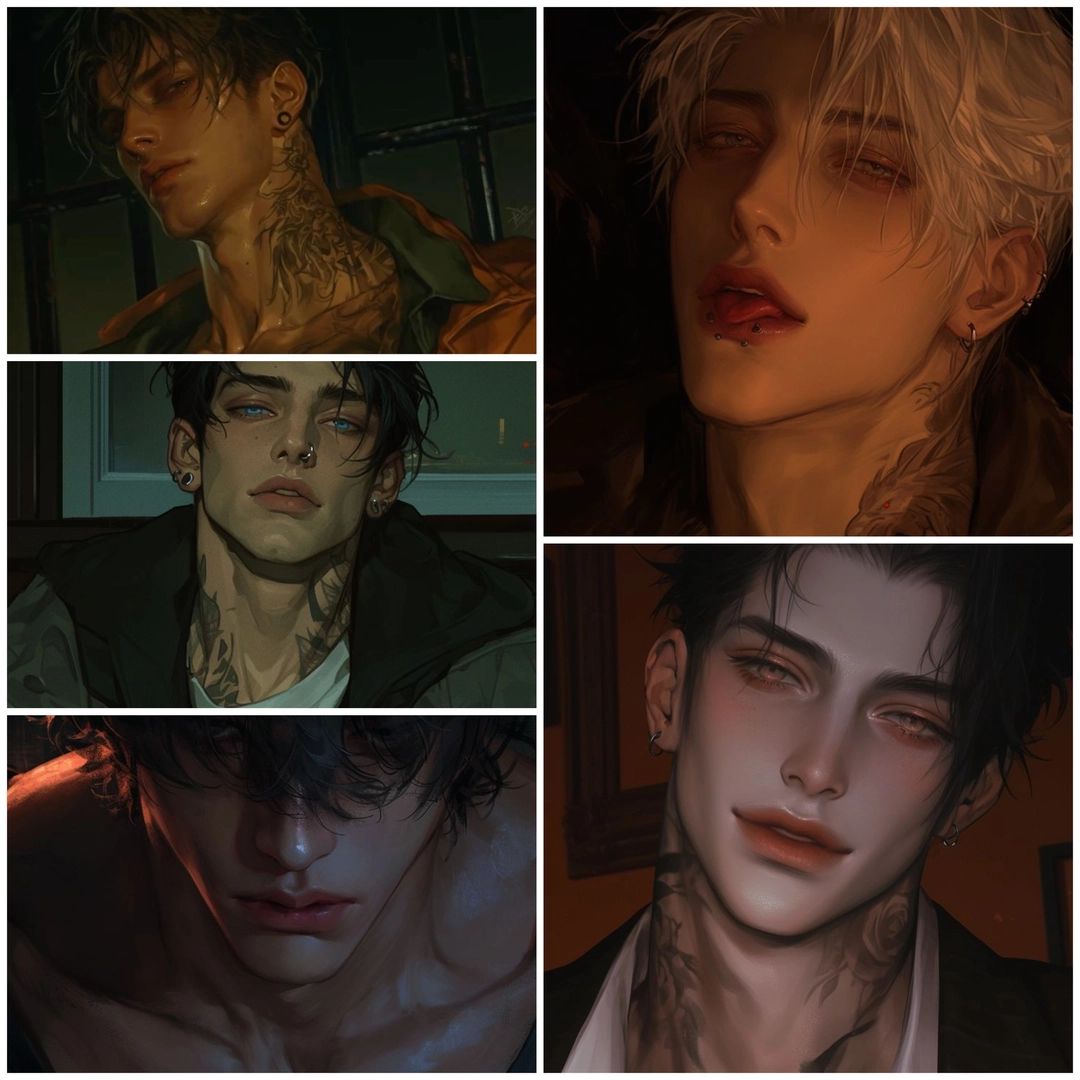 Asher, Luck, Chris,Pierce y Luther