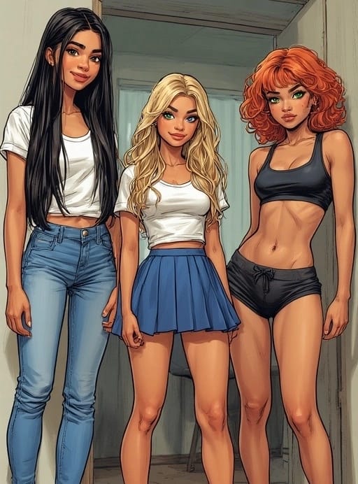 Jennifer, Hannah and Elizabeth