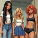 Jennifer, Hannah and Elizabeth