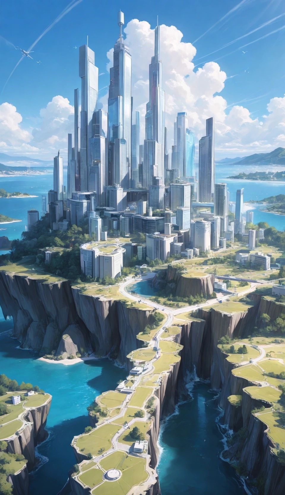 【龙电】集团科技实验都市：【蓝天城】