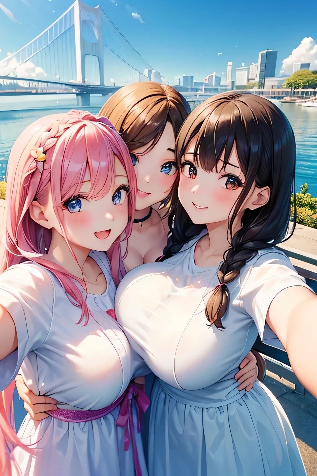 Abby, Elsa, Tilly and Lexie