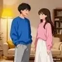 他
