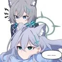 Kuroko and shiroko