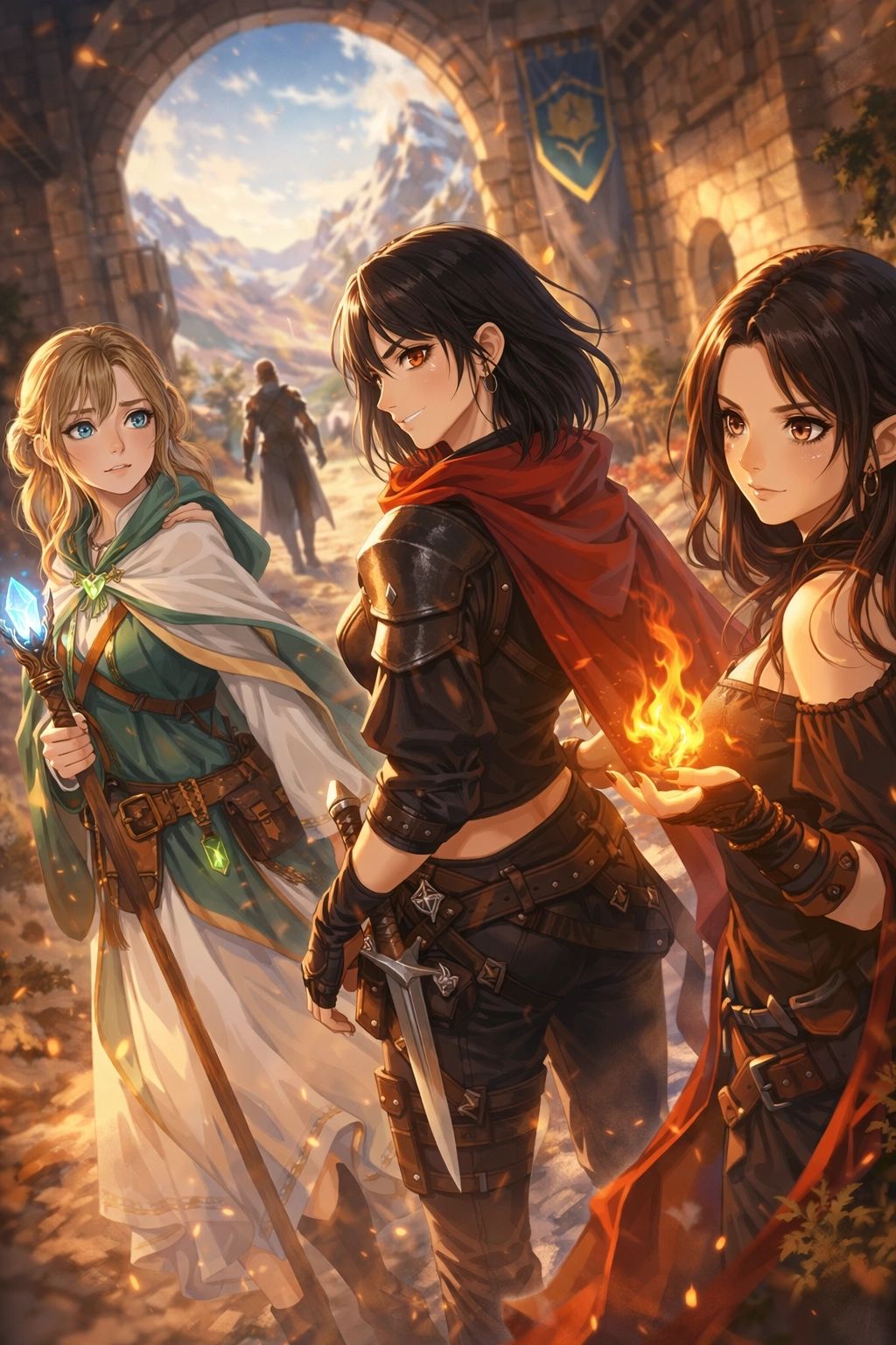 Isla, Clara, & Mira