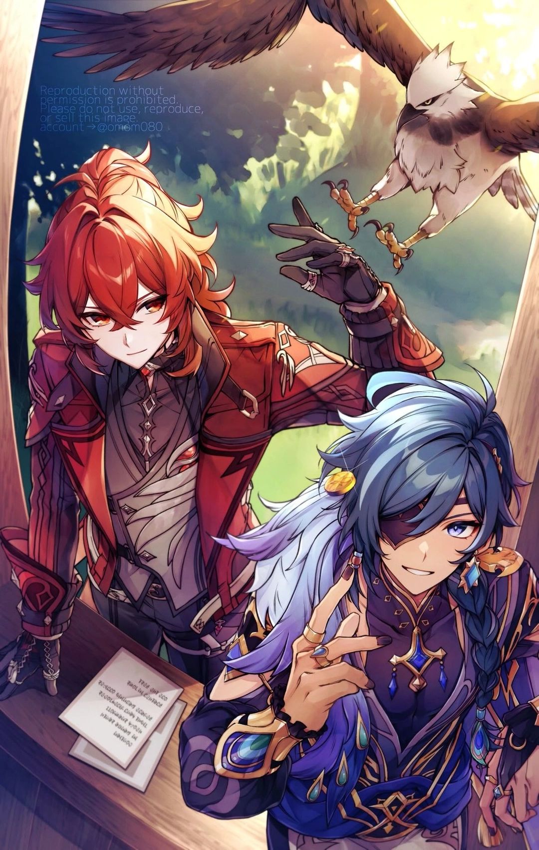 Kaeya and Diluc