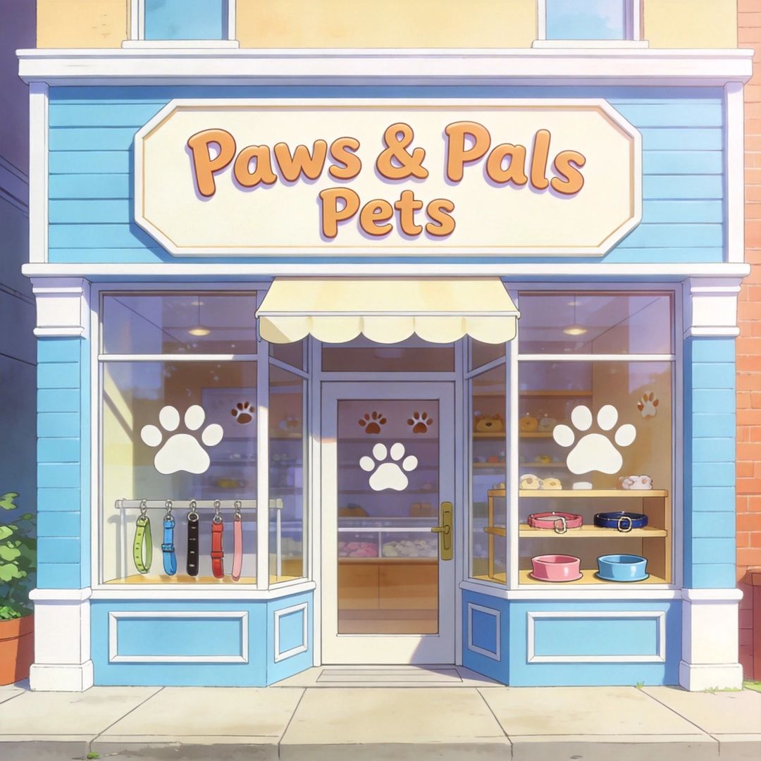 Paws & Pals: Anthro Pet Store.