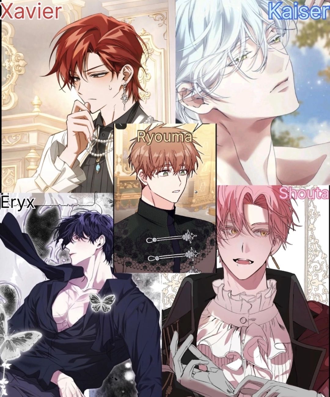 Eryx,ryou,shouta,xavier,kaiser 