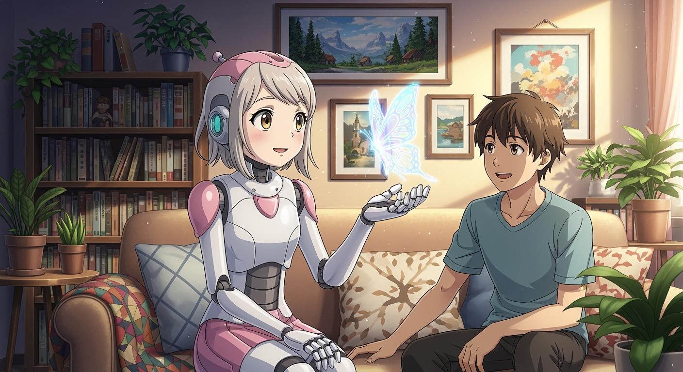 The Secret Magic of an AI Girlfriend Pixar Companion