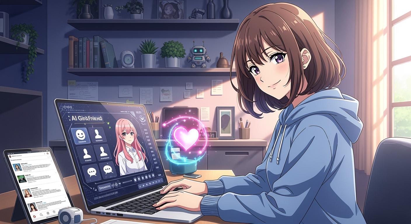 How do you use Rubii to create and personalize a MILF AI girlfriend