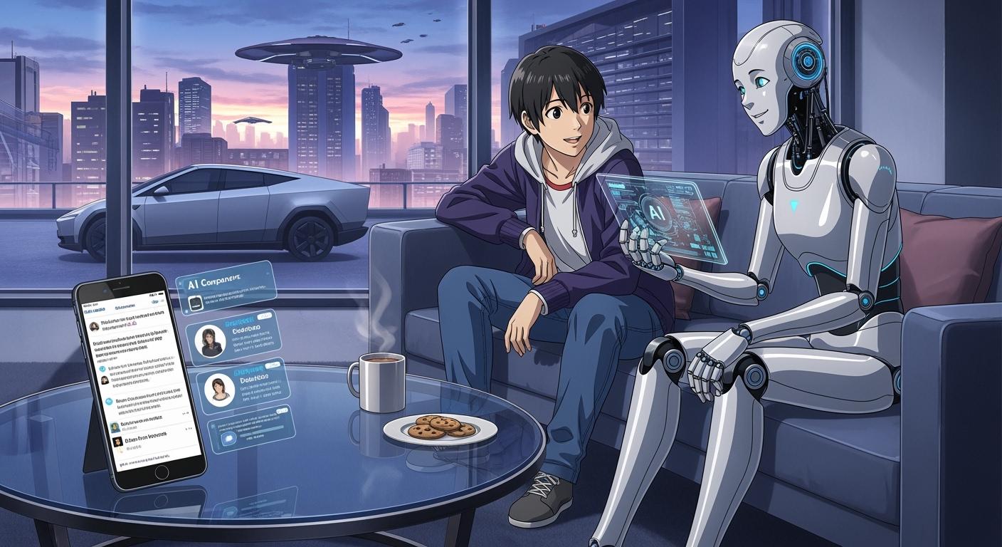 Unpacking Musk’s Dream of Companion AI and the Tesla AI Girlfriend Debate