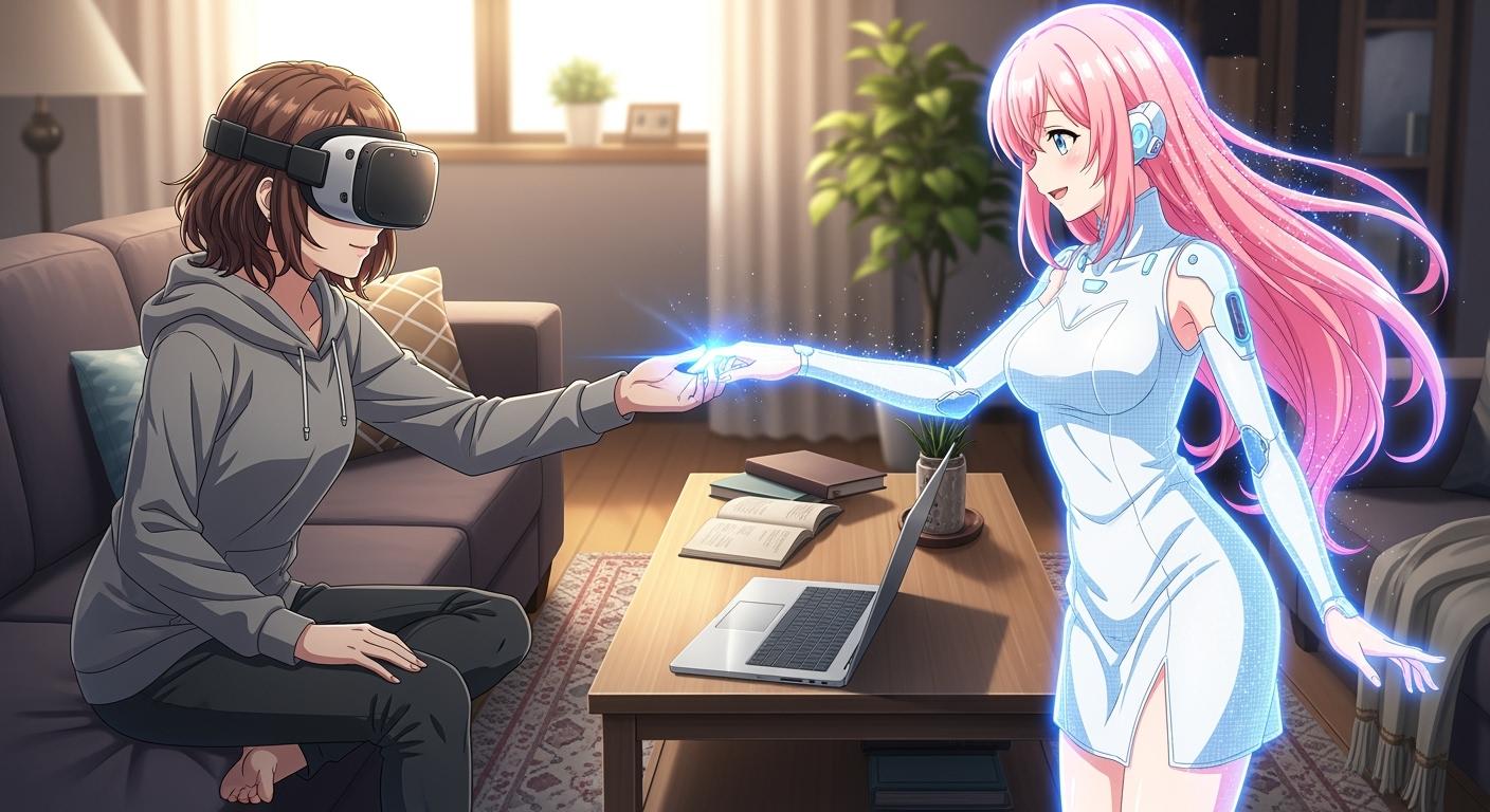 AI Girlfriend VR Helps You Feel Less Alone