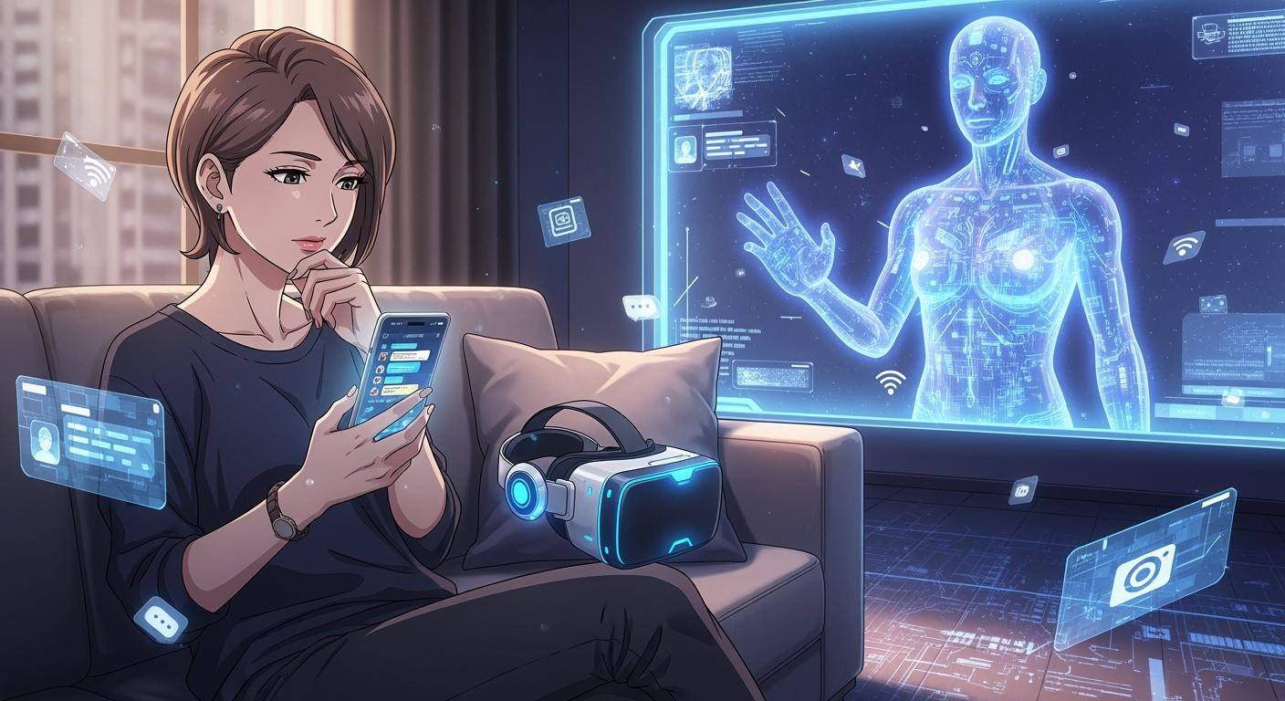 Exploring the Shift in AI Girlfriend Porno from Simple Chats to Virtual Reality