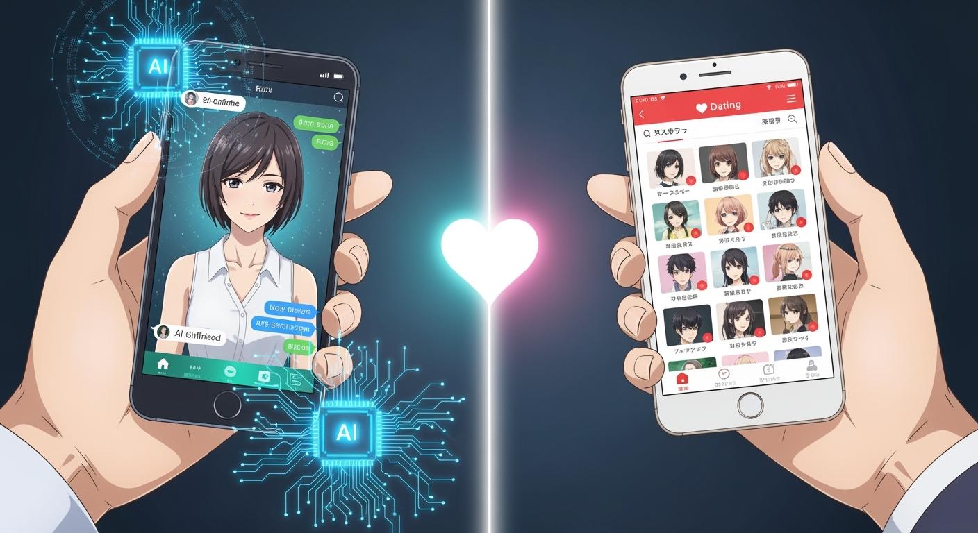 How AI Girlfriend Dating Apps Stack Up Against Traditional Dating Apps